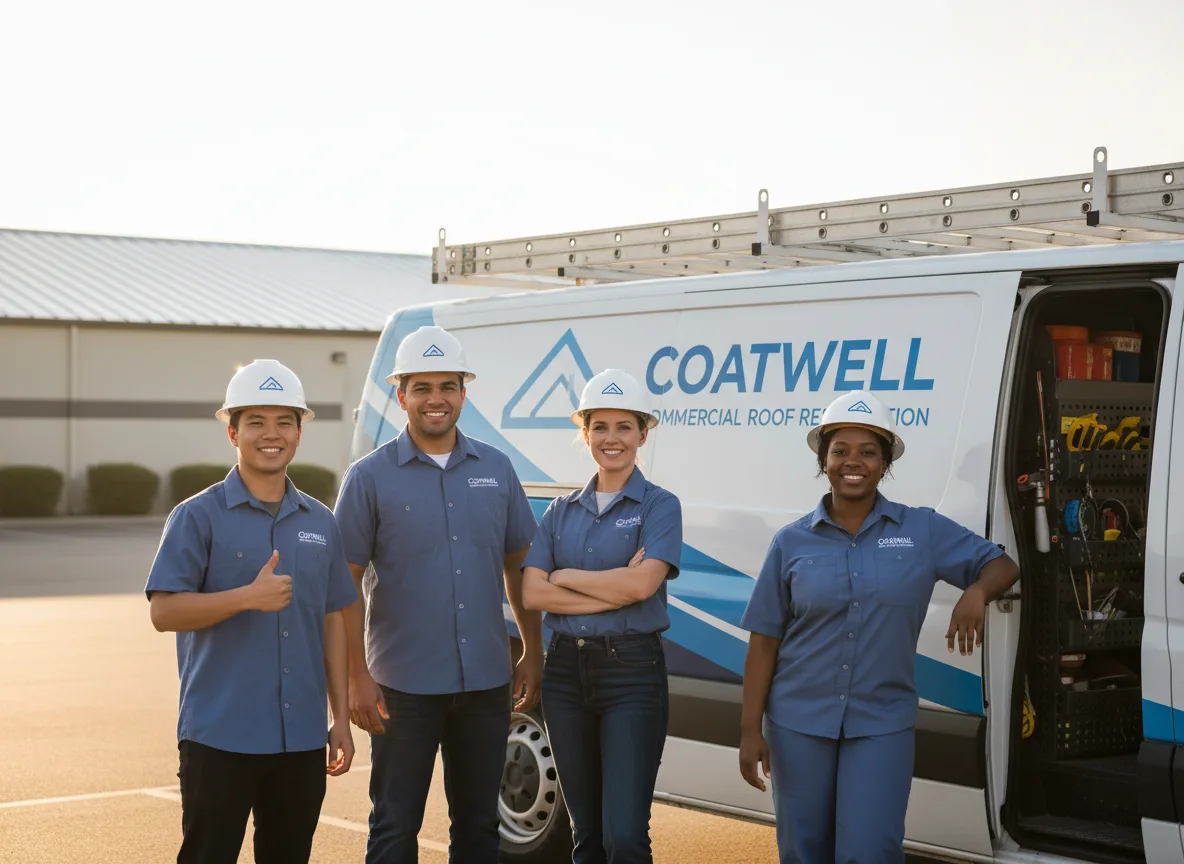 Commercial roof coating company in Welda, KS